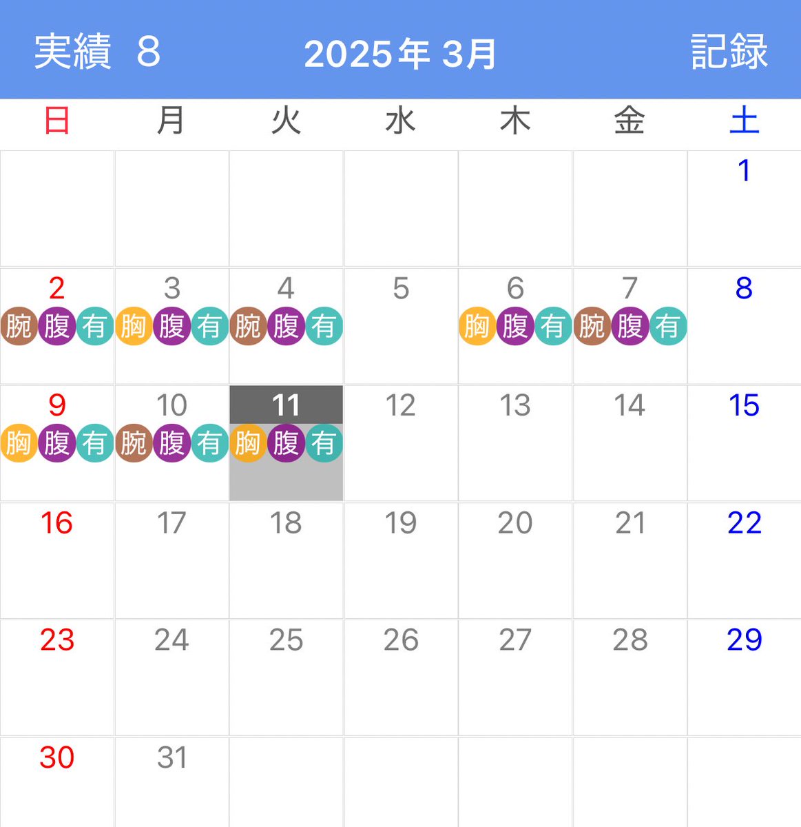 kabukabuflight's tweet photo. 筋トレ775回目/1242日中

ベンチフライ20㌕:15✖︎5
膝コロ:12✖︎5
エアロバイク:62分

さて、重量にも回数にも慣れてきたかな。

#筋トレ 
#ダイエット https://t.co/cuq3bORsb0