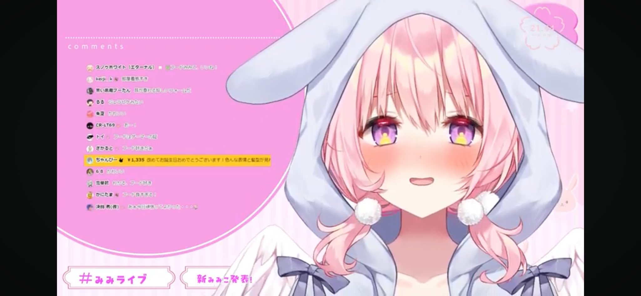 兎桃みみこ🐰🌸 (@mimiko__2525) / X
