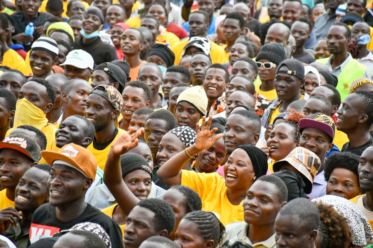 NRM Party (@nrmonline) on Twitter photo PICTURES: The NRM National Chairman, H.E. President <a href="/KagutaMuseveni/">Yoweri K Museveni</a>, has arrived at Kawempe Mbogo Muslim Primary School Grounds, where he is set to address thousands of party supporters.
The President will rally support for the party flagbearer, Faridah Nambi, as he wraps up PICTURES: The NRM National Chairman, H.E. President <a href="/KagutaMuseveni/">Yoweri K Museveni</a>, has arrived at Kawempe Mbogo Muslim Primary School Grounds, where he is set to address thousands of party supporters.
The President will rally support for the party flagbearer, Faridah Nambi, as he wraps up