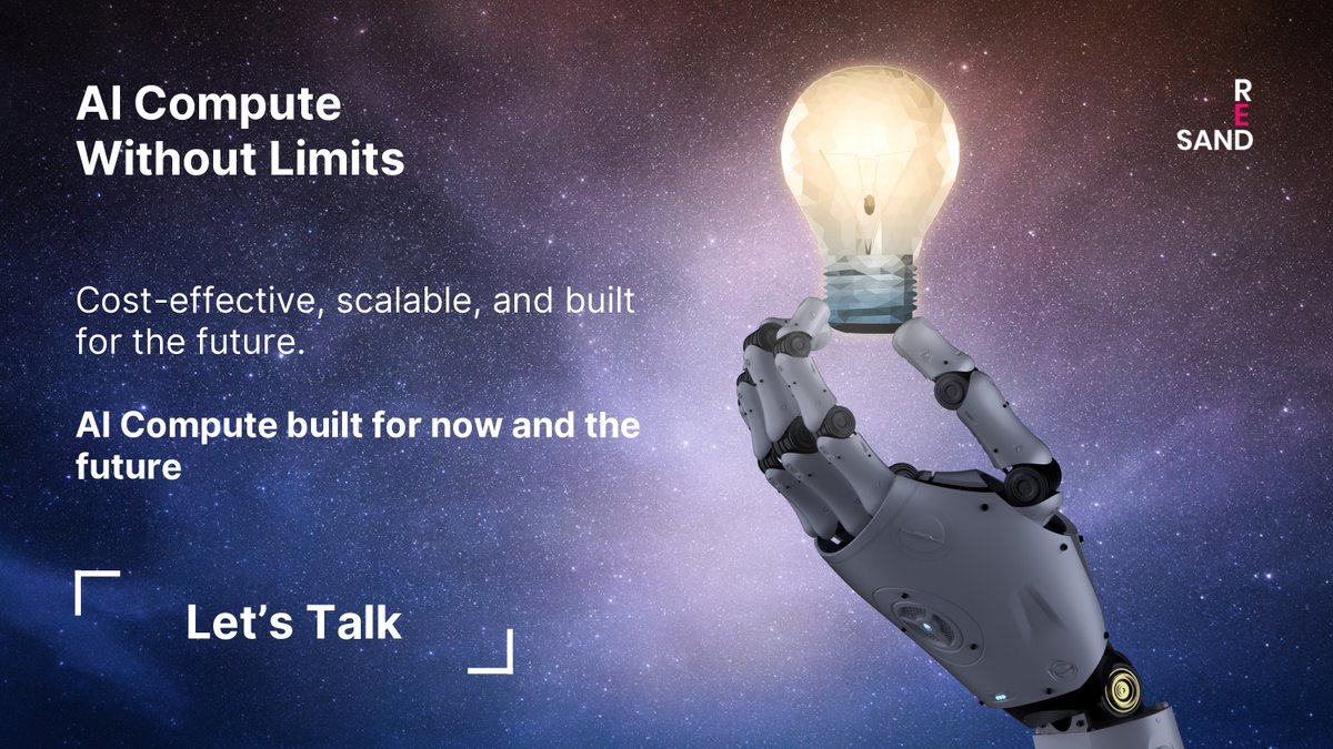 Why should hyperscaler limitations dictate your AI growth?
 
We deliver scalable, privacy-first AI Compute-as-a-Service - w/out the bottlenecks of traditional cloud models. Our infrastructure is designed for flexibility, performance + cost efficiency. 

Contact our team for more:
