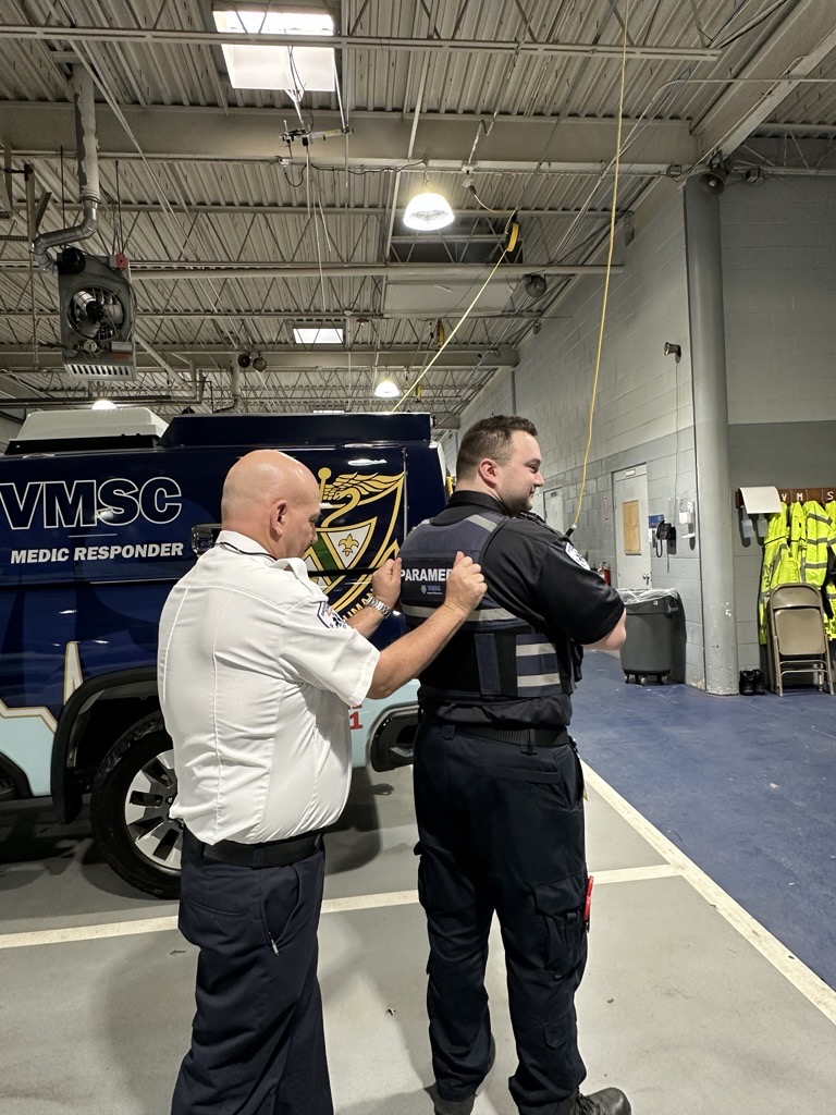 VMSC is proud to celebrate Brett Szabo on his achievement of becoming a paramedic! This milestone is a testament to his hard work, dedication, and commitment to providing the highest level of emergency medical care.

#VMSC #Paramedic #EMSExcellence #CongratulationsBrett