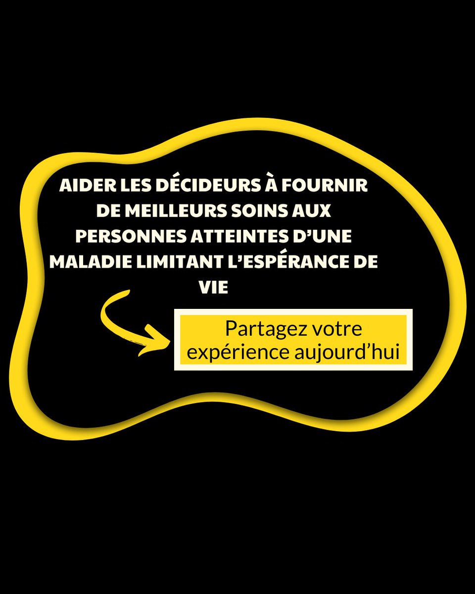 Êtes-vous atteint/atteinte d’une maladie limitant l’espérance de vie, comme le cancer, ou prenez-vous soin d’une personne atteinte d’une telle maladie?

Si c’est le cas, veuillez envisager de contribuer à l’enquête de Statistique Canada : Vivre avec une maladie limitant