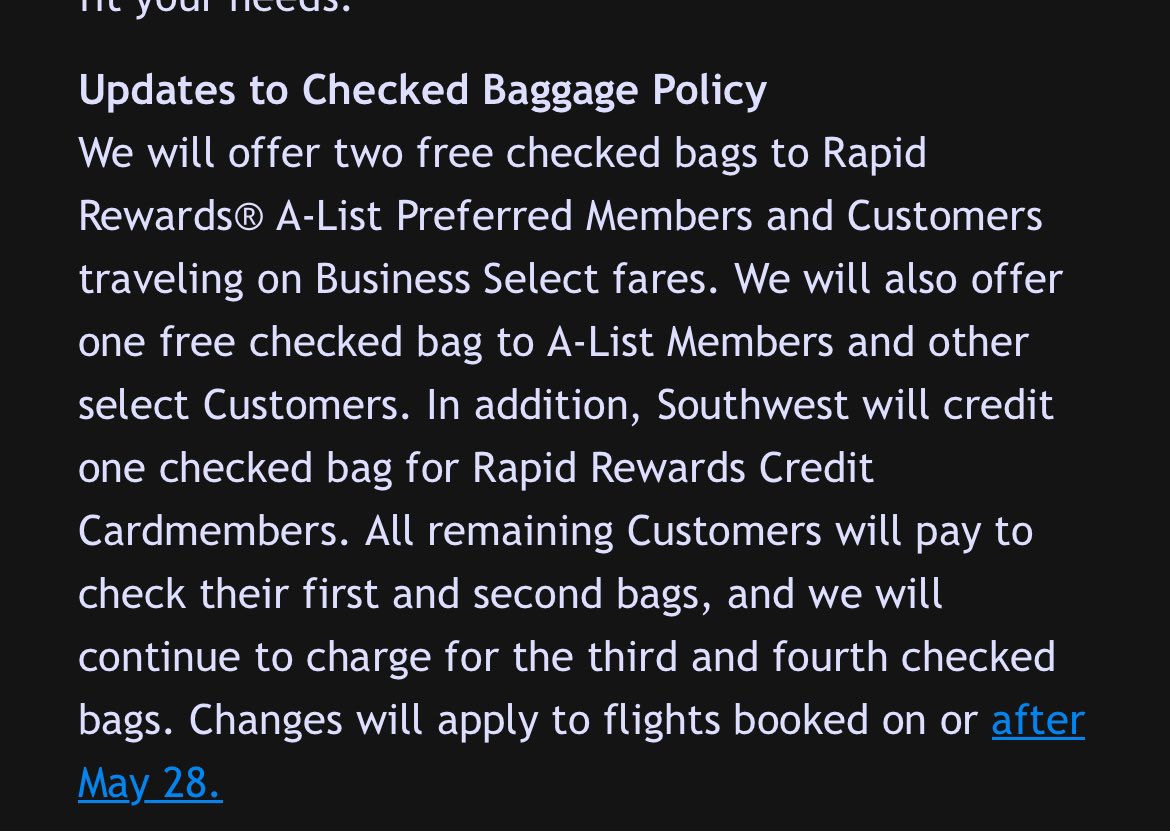 orionwinterstar's tweet photo. I’ve been a loyal @SouthwestAir customer for my entire life, have the card, use the points. That ends today. https://t.co/Y017NZeaPW