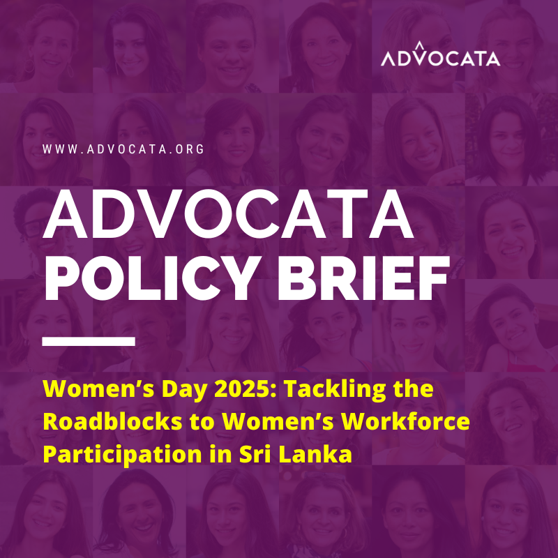 advocatalk's tweet photo. In 2023, Sri Lanka’s women’s participation in the labour force stood at 31.3%. Historically, female labour force participation has remained below 50%, running between 30-36% for the past few decades. This is in stark contrast to male labour force participation rates, which in 2023 stood at 68.6%. 

👉To access the policy brief : https://t.co/RvRiH9IeVG

#SriLanka #WomensDay #workforce #Labour