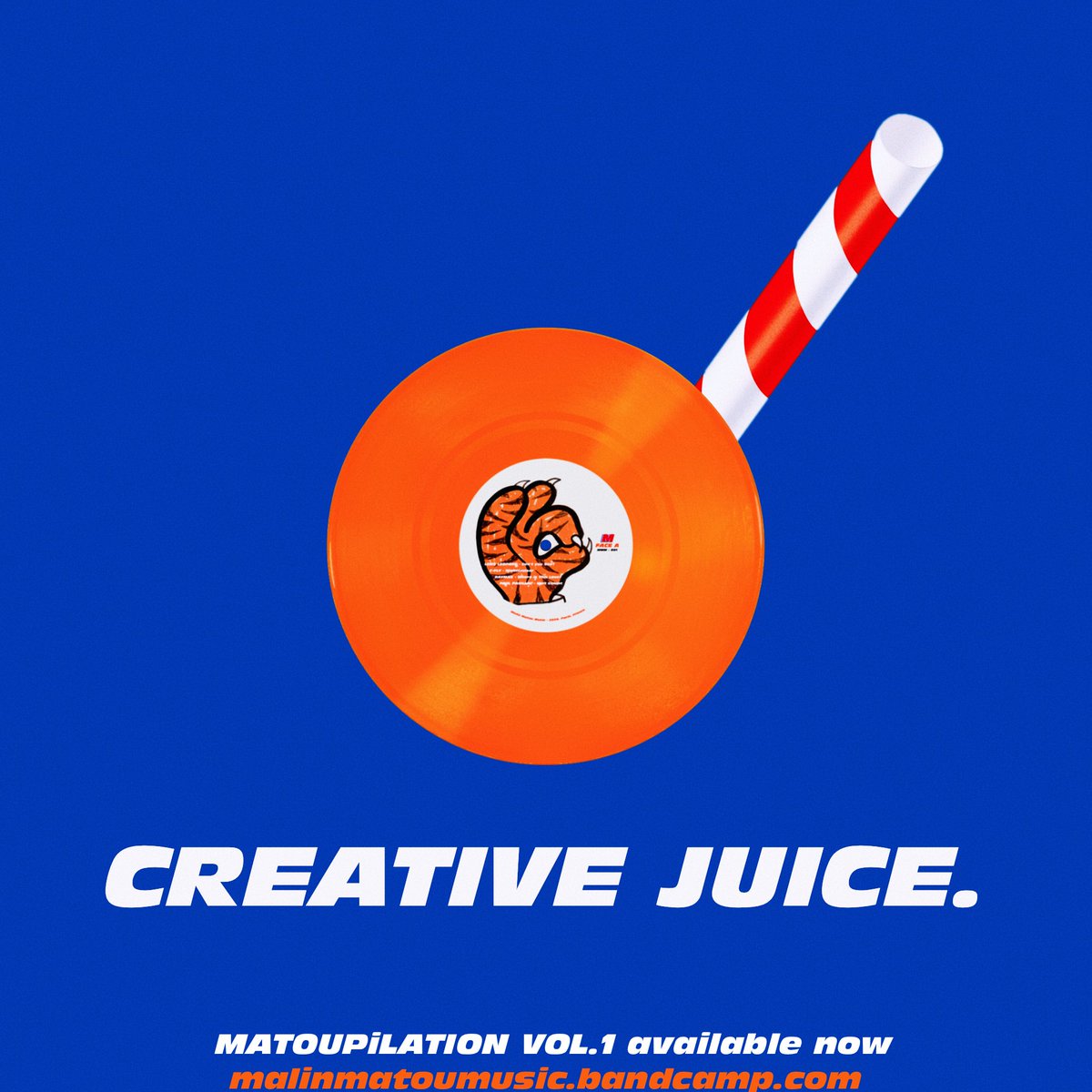 Creative juice. Matoupilation VOL.1 available now on malinmatoumusic.bandcamp.com