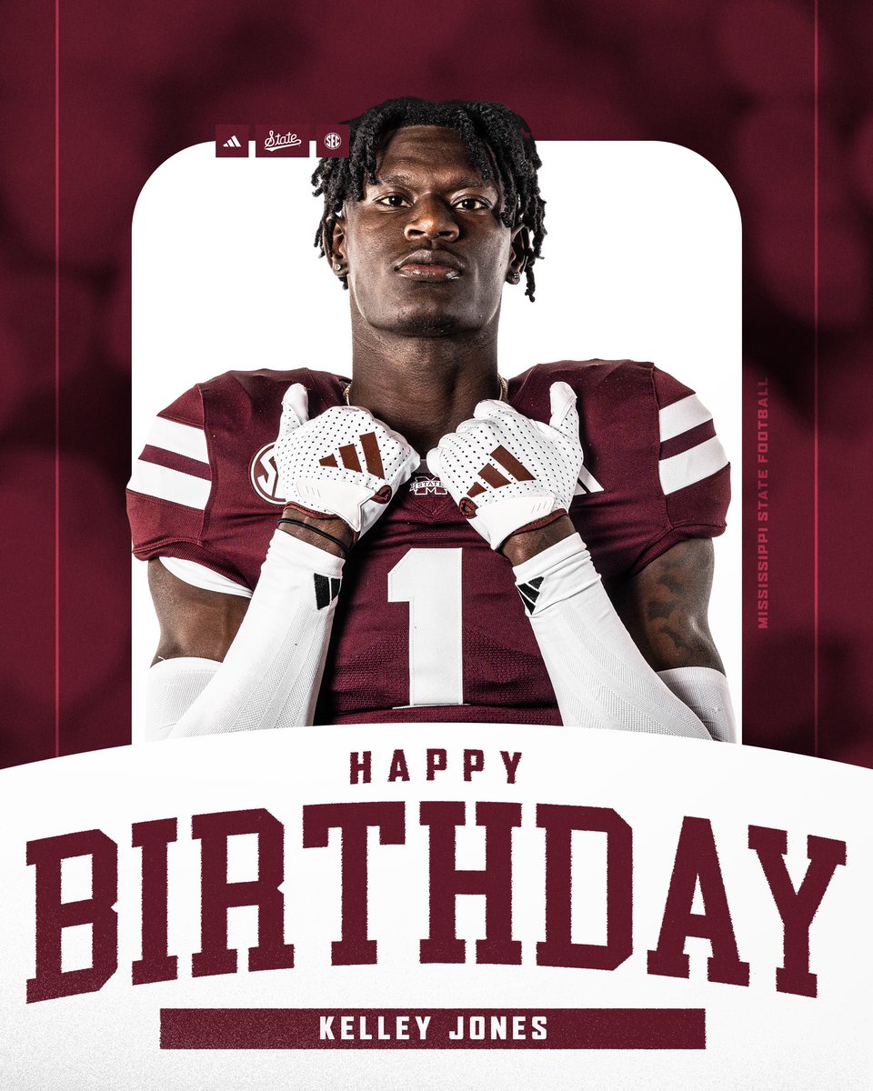 Bulldog Family, help us wish our guy Kelley Jones a very Happy Birthday!

#HailState