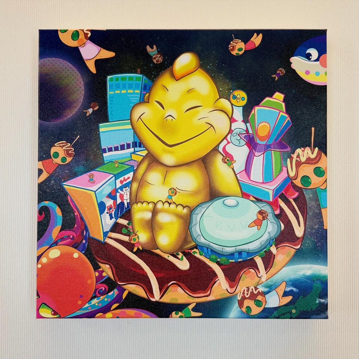 ビリケンクリエーターズオオサカ出展作品にサインし準備万端
明日搬入に行ってきます！

#ビリケンクリエーターズオオサカ
#ビリケン
#mayupy