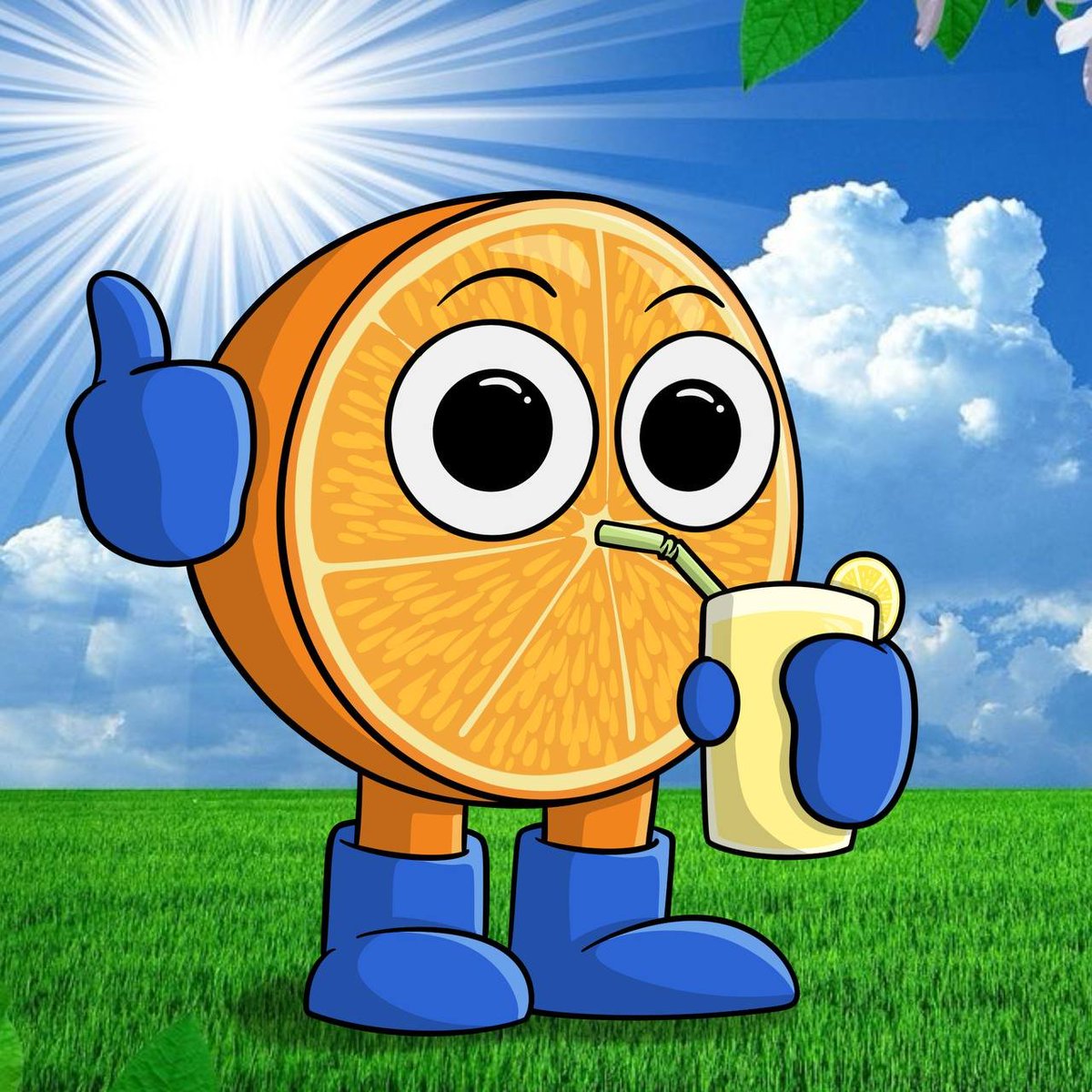 there is only 1 Half Orange Drinking Lemonade $HODL
