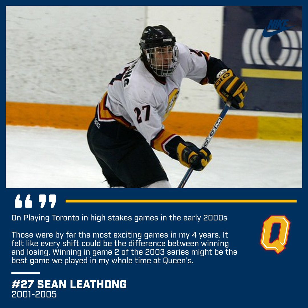 Queen’s Gaels Men’s Hockey (@queensmhockey) on Twitter photo We have been reaching out to alumni on their thoughts about when they played Toronto in high stakes games. Here’s <a href="/CTVSean/">Sean Leathong</a> talking about what those moments were like.
Gaels host <a href="/Varsity_Blues/">U of T Varsity Blues</a> on Saturday for OUA Bronze and the finals spot at <a href="/USPORTSca/">U SPORTS</a> Nationals at 7:30pm We have been reaching out to alumni on their thoughts about when they played Toronto in high stakes games. Here’s <a href="/CTVSean/">Sean Leathong</a> talking about what those moments were like.
Gaels host <a href="/Varsity_Blues/">U of T Varsity Blues</a> on Saturday for OUA Bronze and the finals spot at <a href="/USPORTSca/">U SPORTS</a> Nationals at 7:30pm