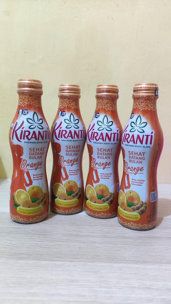 Dijual Kiranti Orange 7,5k/pcs, Expired bulan September 2025, kondisi masih segelan. Terlanjur beli buat stok tapi qodarullah ngga kepake.
Pengiriman dari Surabaya yaa, yuk gercepin!!

Siapa cepat, dia yg dapat yaa🫵