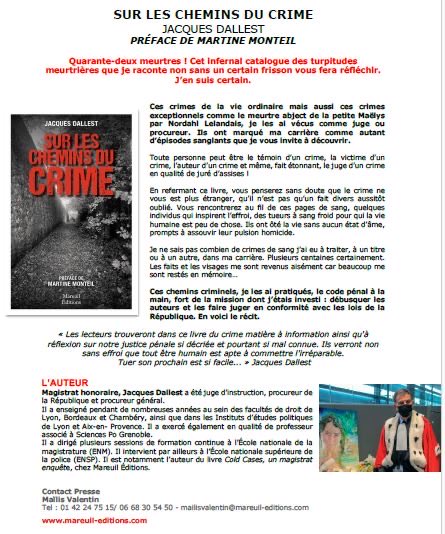 Très heureux de publier mes histoires criminelles vécues. 
Mes souvenirs noirs…