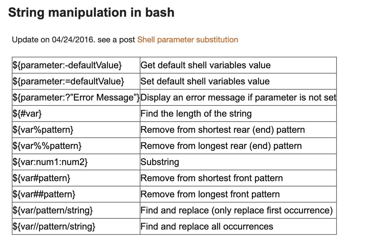 String manipulation in Bash is a game-changer for bioinformatics &amp; data processing. Rename files, extract substrings, and replace text—without external tools. Here’s how to do it efficiently 🧵👇