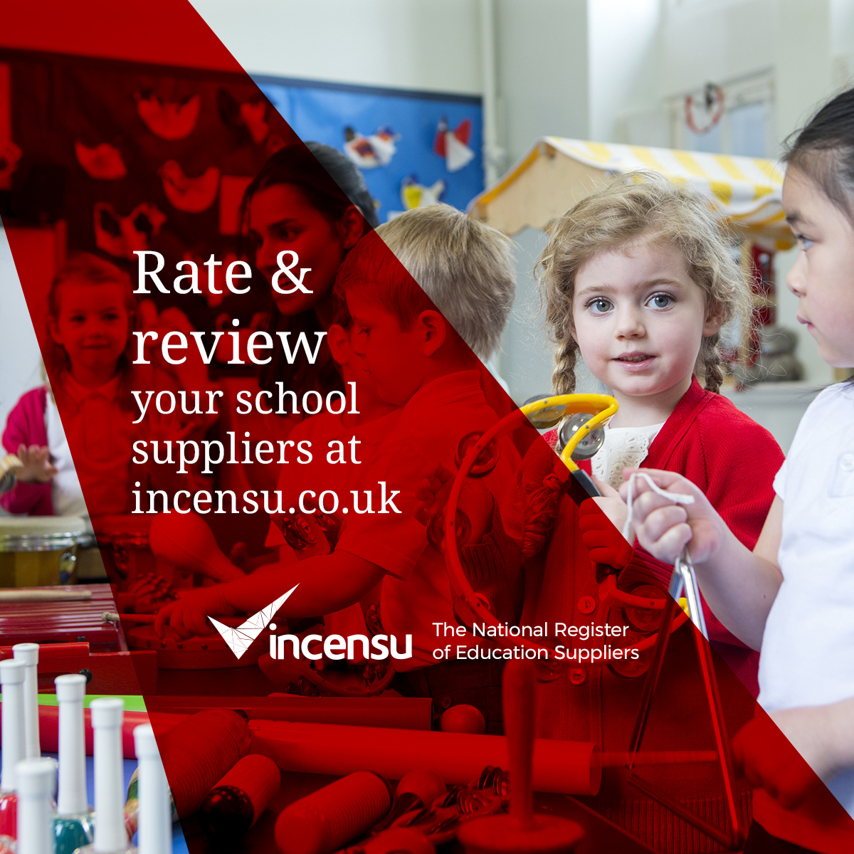 Take a moment to review your favourite school suppliers at incensu.co.uk/schools

#schools #education #edtech #suppliers #Procurement <a href="/Headteacherchat/">HeadteacherChat</a> <a href="/HeadsRoundtable/">Heads' Roundtable</a>