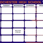 Photo by RochesterRocketAthletics (@FollowRHSSports)