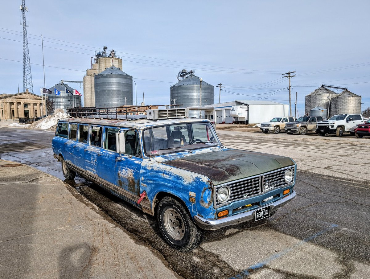 Great time with the Farmer Peer group in Odebolt, Iowa. This rare beast was one of the highlights <a href="/RedneckLimoIA/">RedneckLimo</a> #AgX