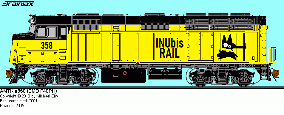 GrantWright8715's tweet photo. INUbis Rail (Ex-Amtrak) F40PH
Gift for and Icon by @inusbij00
#INUbis
#F40PH
#Trainiax
#Amtrak https://t.co/G0cqIvyODm