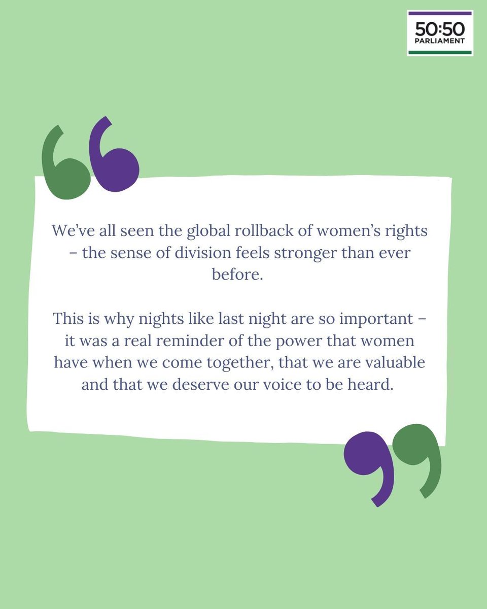 Recap of our incredible International Women's Day Reception with @Chambervoice at the Speaker's House yesterday evening! 👏 

🌟 Infectious energy
🎤 Passionate speakers
💪 Uplifted spirits 

Read more here 👀 5050parliament.co.uk/international-…