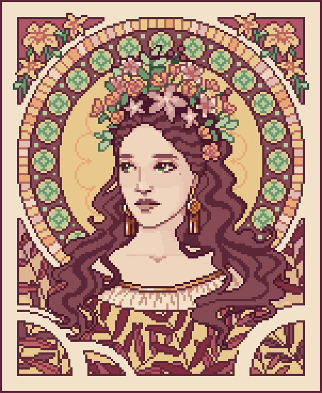 Persephone
#pixelart