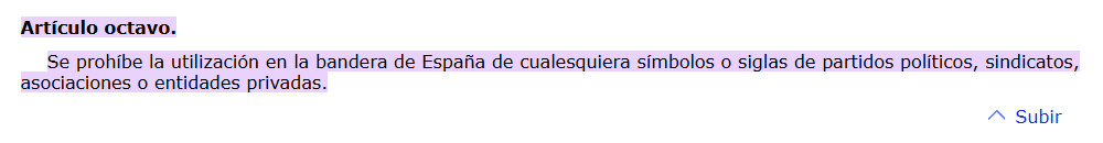 Estoy hasta la polla de que los fascistas se intenten apropiar de absolutamente todo incluso incumpliendo su tan querida constitución