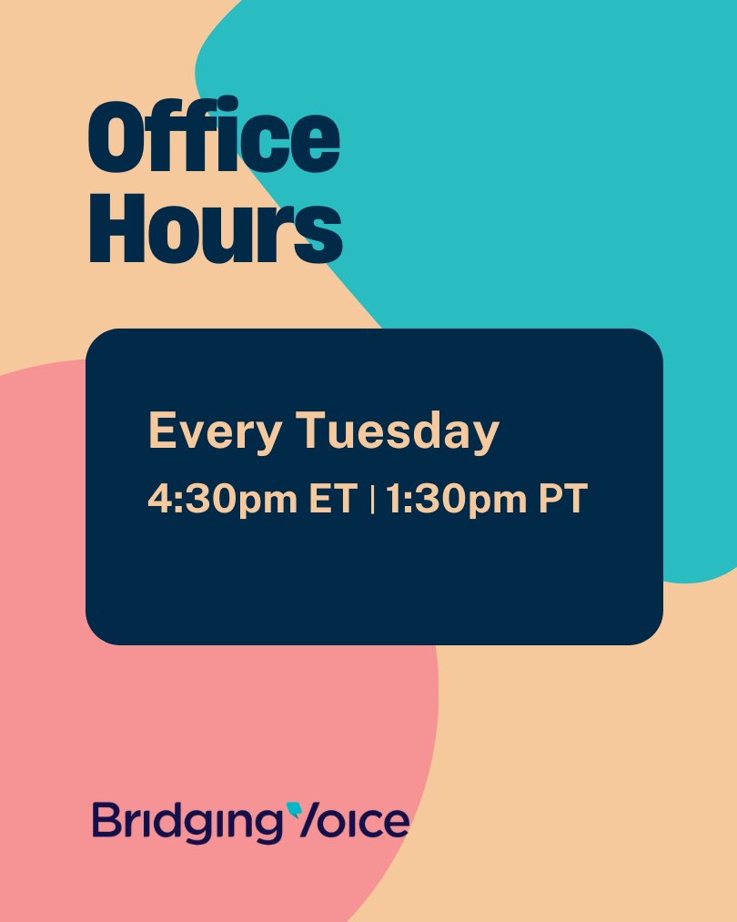 Happening today! Office hours at 4:30pm ET/ 1:30pm PT. Join &amp; ask any question on ALS, communication challenges, your communication device/apps/software &amp; new technology. All are welcome! airtable.com/appmv67LH3qRov…