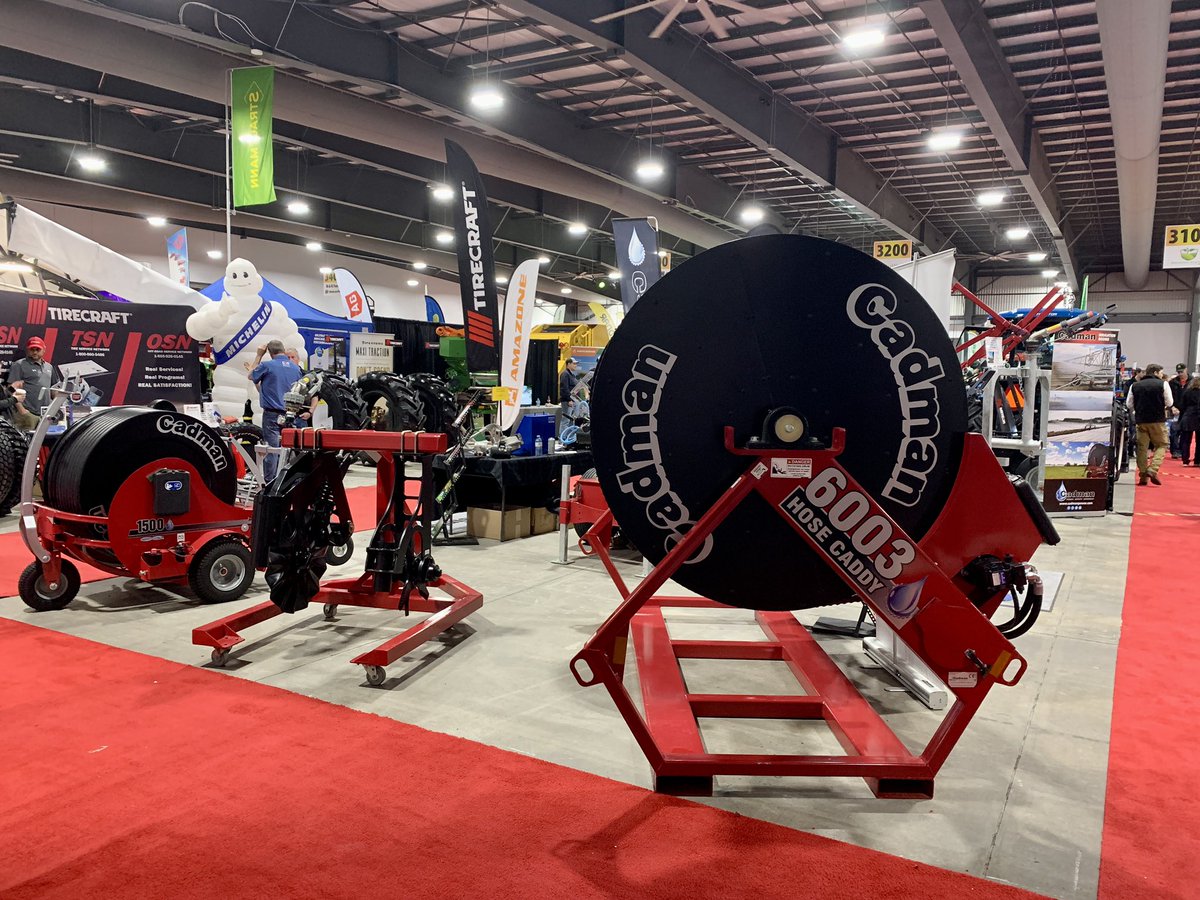 CadmanPower's tweet image. This week we are at the Ottawa Valley Farm Show! Come by and ask about our complete fluid transfer solutions from pump to applicator for irrigation and manure management systems. Don’t forget to ask about our show specials on supply hose & suction hoses. #ontag
@OttawaFarmShow