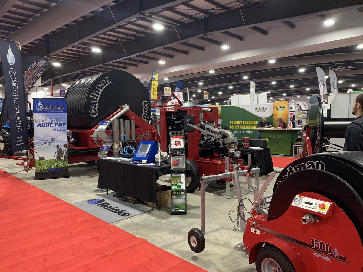 CadmanPower's tweet image. This week we are at the Ottawa Valley Farm Show! Come by and ask about our complete fluid transfer solutions from pump to applicator for irrigation and manure management systems. Don’t forget to ask about our show specials on supply hose & suction hoses. #ontag
@OttawaFarmShow