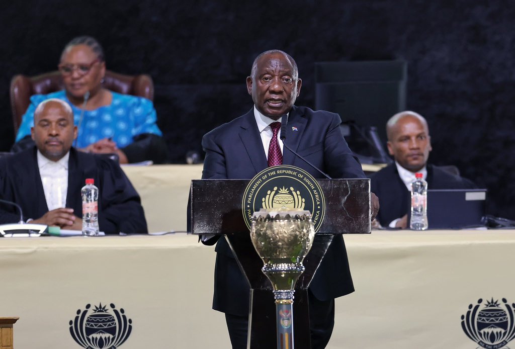 It’s official. 

We have the most openly racist president. Apparently white people in South Africa are not HIS people. 

(Oh and they don’t deserve to own land)