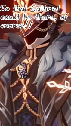 Yes, this is a very lazy drawing.
 #GenshinImpact #capitano #guthred