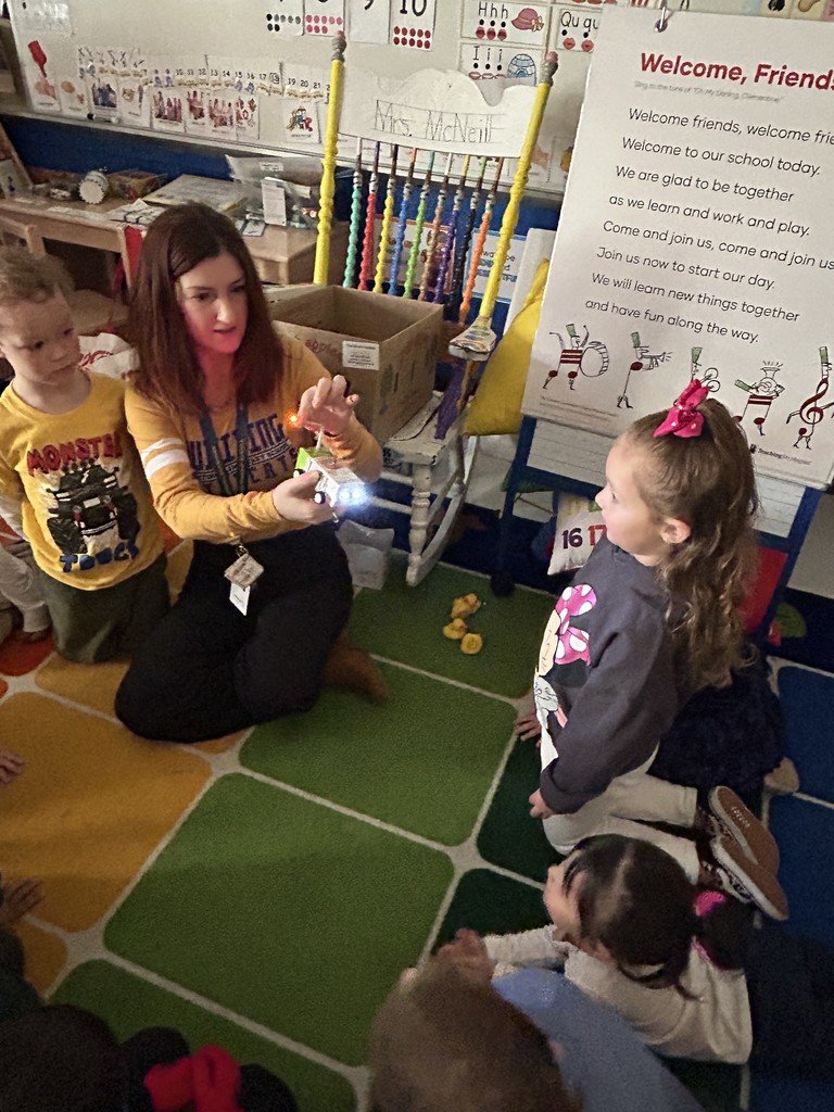Ms. McNeill's Universal Preschool class at Whiting Elementary School not only enjoyed their visit by the Earle Trucking Company last week but ended the Wheels Study in their classroom showcasing home projects about... wheels! Learn about what they made at manchestertwp.org!