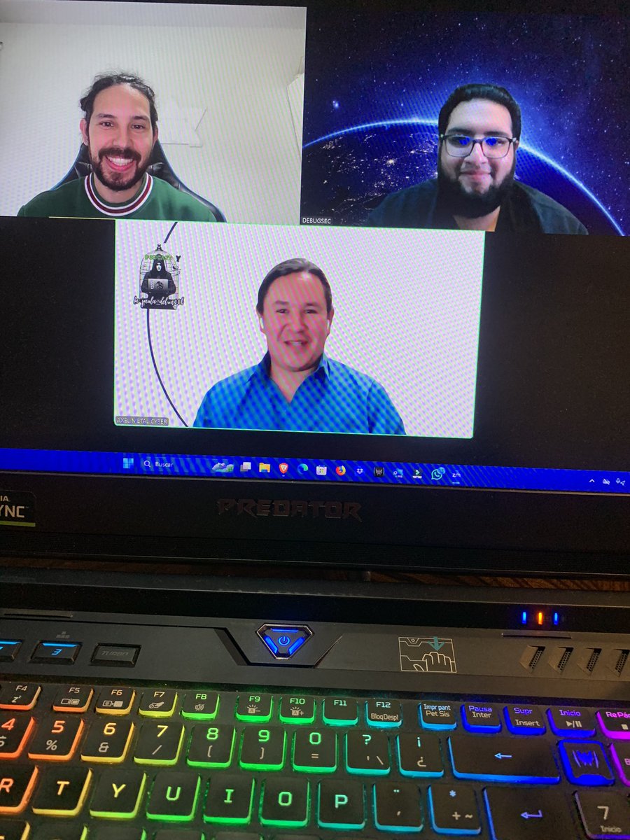 DEBUGSEC ENTERPRISE🇲🇽 (@debugsec1337) on Twitter photo ✨Grabando podcast <a href="/LaJauladelN00b/">La Jaula del N00b</a> con <a href="/toolsprods/">toolsprods</a> hablando de seguridad informática y el mundo maker 😎🇪🇸🇲🇽🥷🔥 <a href="/HackersOIHEC/">OIHEC hackers</a> <a href="/poolfme/">Pool Mendoza</a> <a href="/AxelMetalCyber/">AxelMetal - AXCYBERSEC</a> #hacking #infosec #hackers #podcast #CyberSecurity #viral ✨Grabando podcast <a href="/LaJauladelN00b/">La Jaula del N00b</a> con <a href="/toolsprods/">toolsprods</a> hablando de seguridad informática y el mundo maker 😎🇪🇸🇲🇽🥷🔥 <a href="/HackersOIHEC/">OIHEC hackers</a> <a href="/poolfme/">Pool Mendoza</a> <a href="/AxelMetalCyber/">AxelMetal - AXCYBERSEC</a> #hacking #infosec #hackers #podcast #CyberSecurity #viral
