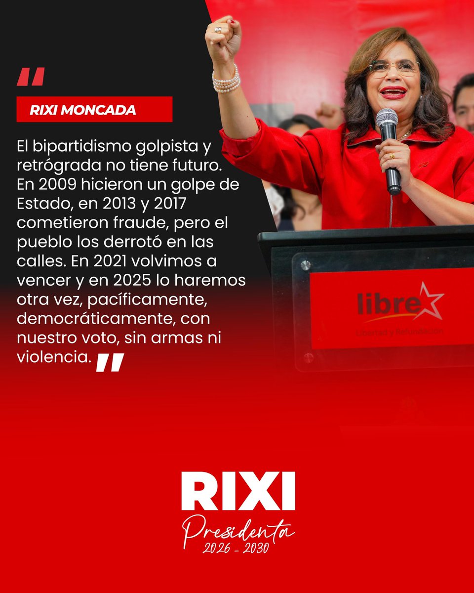 El pueblo organizado en resistencia sigue y seguirá demostrando que es la esencia de la patria, ¡resistimos y venceremos!🌺

#RixiEsRevolución