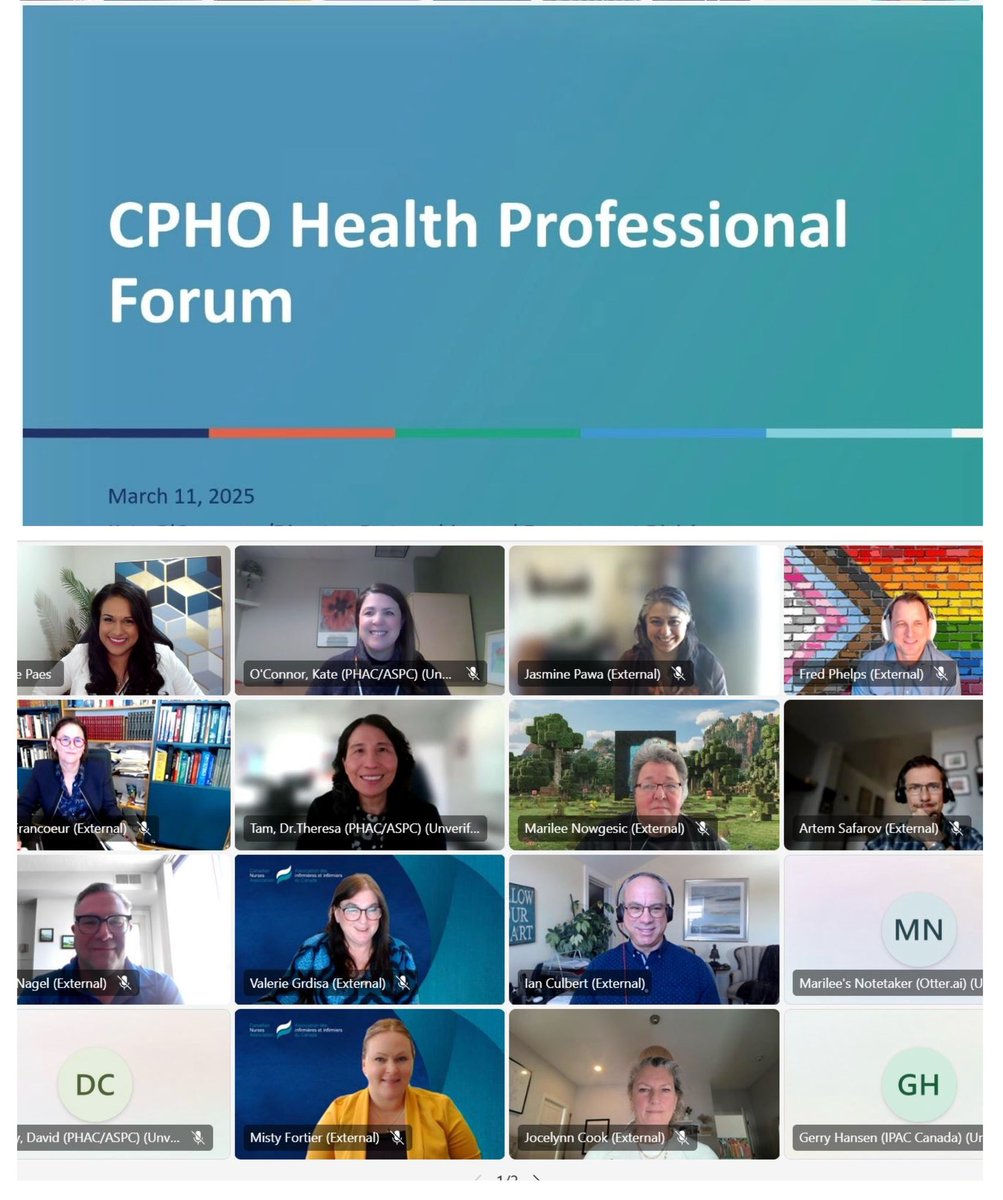 Today marks 5 years since <a href="/WHO/">World Health Organization (WHO)</a> declared a global pandemic. I reflected with @cpho Theresa Tam this morning and a remarkable group of health professionals - #nurses, #pharmacists, #socialworkers #physicans who came together to collaborate on addressing public on health priorities!