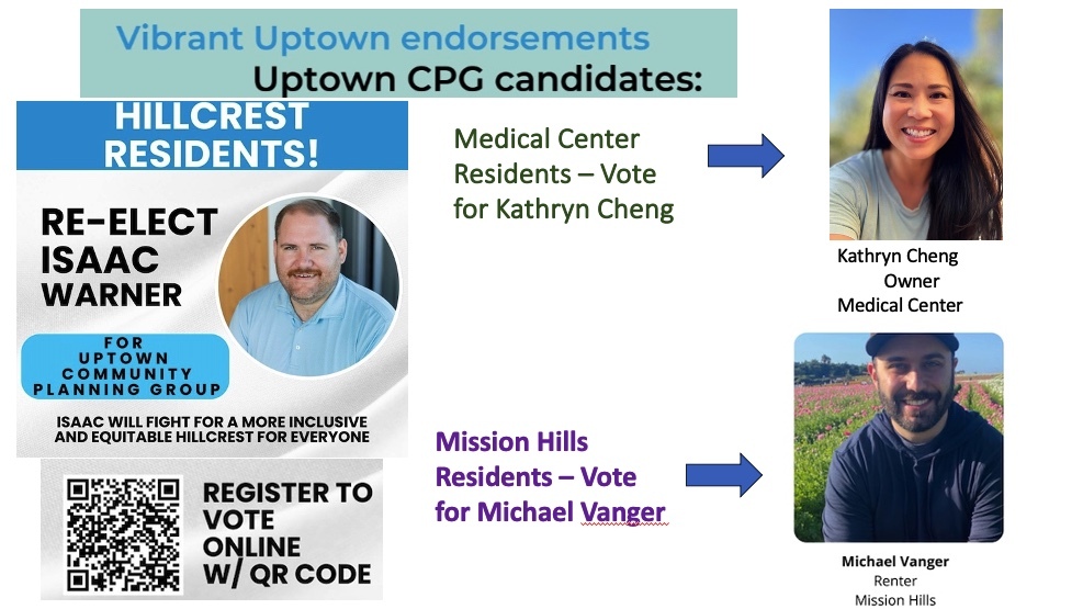 🚨 Last day to vote for the Uptown Community Planning Group! 
✅ Affordable housing
✅ Better transit 
✅ Safer streets for walking &amp; biking
✅ More parks
✅ LGBTQIA+ safe spaces
Vote  4-8 PM @ St. Paul’s Cathedral (Great Hall, access from 5th Ave). Bring ID &amp; proof of residency!