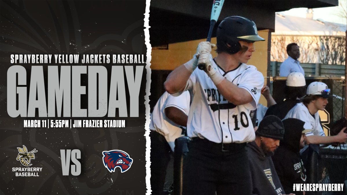 GAME DAY!!!
🖤💛🐝⚾
#shspositiveposting #wearesprayberry