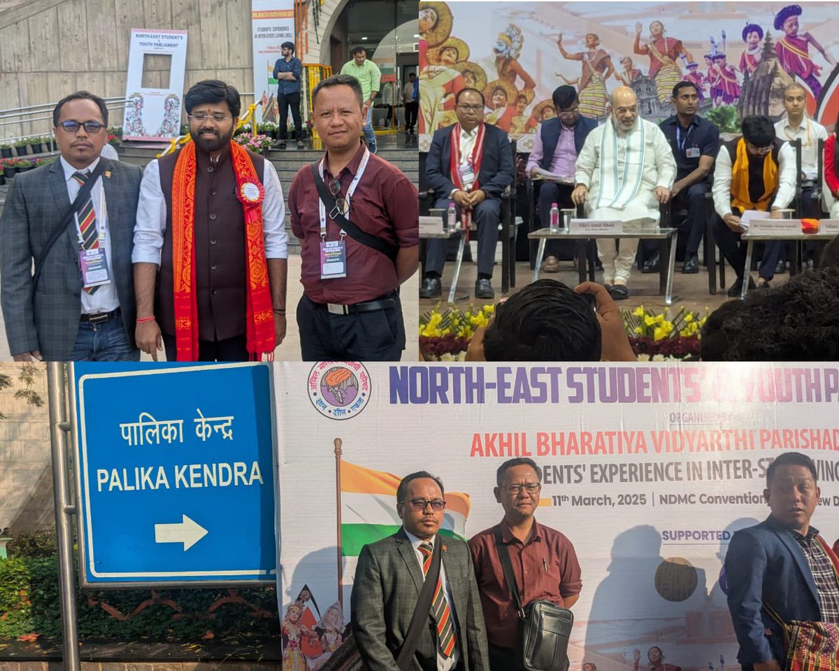 Zomi Students' Federation ZSF-GHQ today raised several issues faced by students &amp; youths belonging to the Zo ethnic tribes in Manipur during the North East Students &amp; Youth Parliament 2025 organised by <a href="/ABVPVoice/">ABVP</a> in Delhi.

ZSF-GHQ raised the issue of the need to make