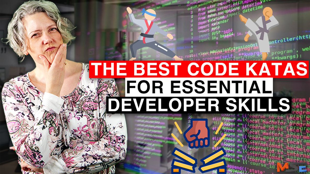 Modern Software Engineering (@modernsoftwarex) on Twitter photo The Best Code Katas For Ambitious Software Developers | <a href="/emilybache/">Emily Bache</a>'s first video on the Modern Software Engineering channel! ➡️ youtu.be/ZW4AEKbHE28
Be sure to get in the comments to show Emily your support! The Best Code Katas For Ambitious Software Developers | <a href="/emilybache/">Emily Bache</a>'s first video on the Modern Software Engineering channel! ➡️ youtu.be/ZW4AEKbHE28
Be sure to get in the comments to show Emily your support!
