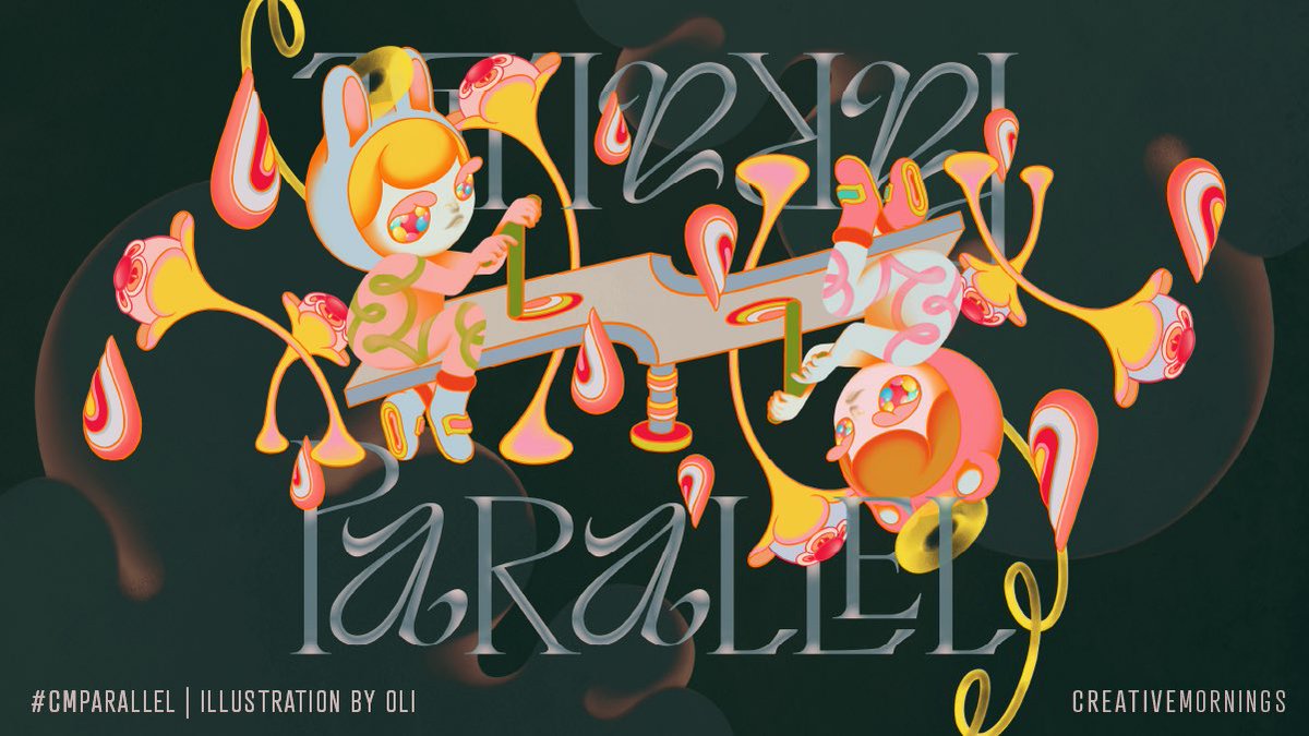 CM_MexicoCity's tweet image. El tema global de marzo es PARALLEL. Lo eligió nuestro capítulo de Kuala Lumpur en Malasia @creativemornings_kl e ilustró OLI @oliviariferiani. 

Pon tu feed de redes sociales en un camino paralelo con el hashtag de este mes: #CMparallel.

 #CreativeMornings #cmmx