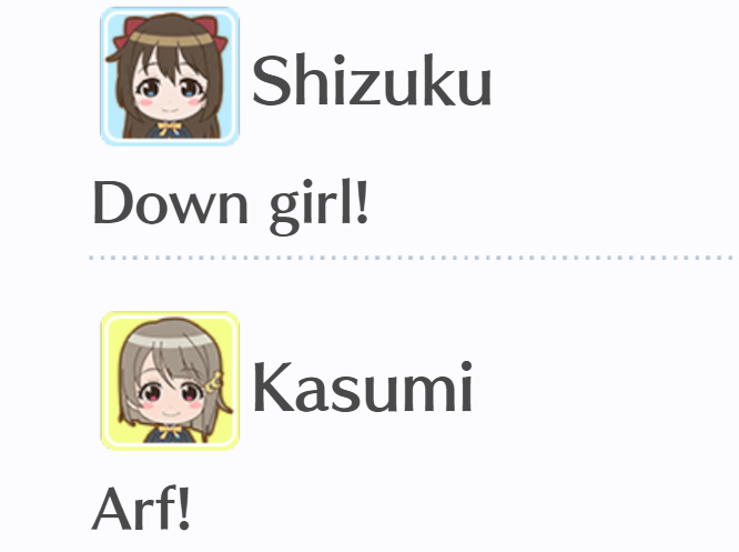 LL_Theater's tweet photo. #スクスタ #LLAS #SIFAS #毎日劇場
Can someone draw the thing with these two please that'd be funny https://t.co/NZY4u4mZjC