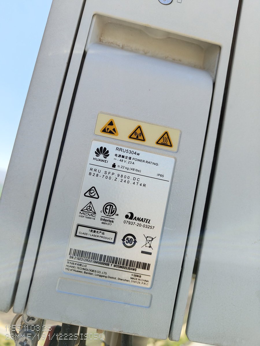 Teo_Brody's tweet image. Equipos Altan Huawei @iot_isp para que los conozcan e identifiquen en Torres 😎✌🏽