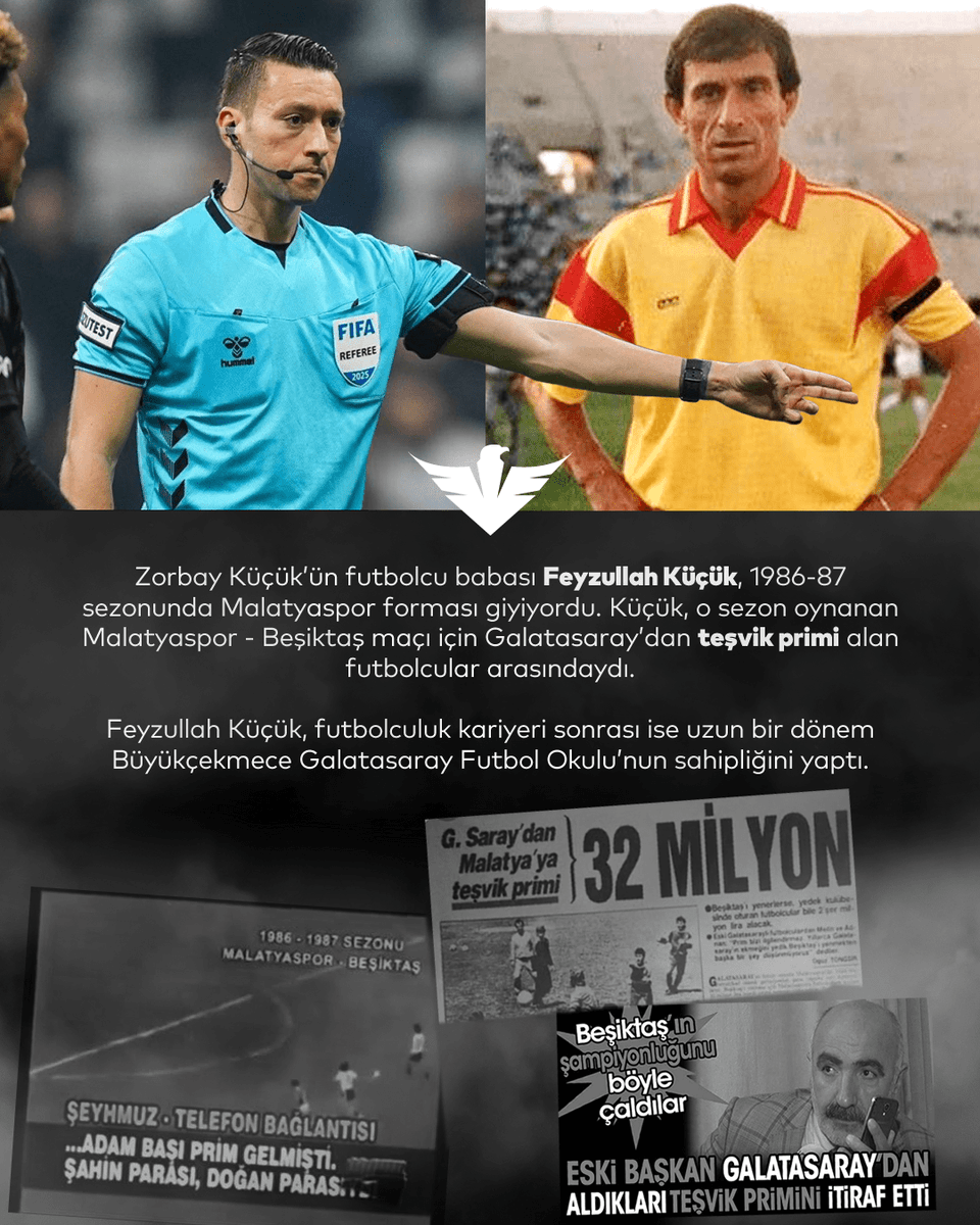 Babadan oğula nesil, Türk hakemleri.