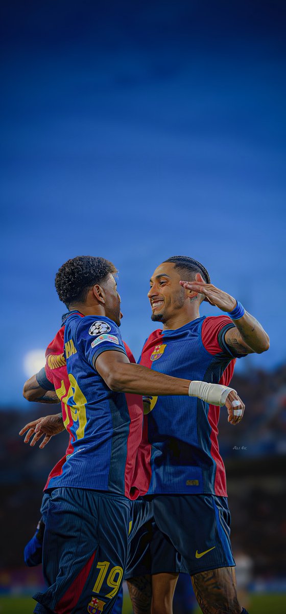 📱𝟒𝐤 | 𝐑𝐚𝐩𝐡𝐢𝐧𝐡𝐚 &amp; 𝐘𝐚𝐦𝐚𝐥 🔥

#BarcaBenfica