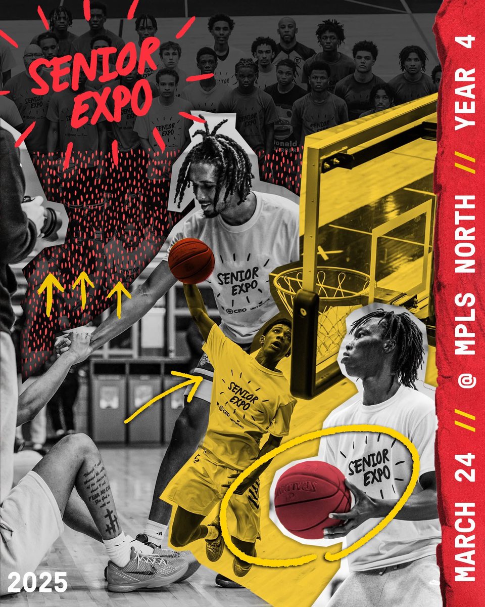NorthstarAlex's tweet image. Year 4 of @TC_SeniorExpo is set to go!
π 40+ uncommitted senior hoopers from MPLS, St. Paul & the area
π college coaches from across the Midwest
πΉ by @FreshCoastHoops and local news
π
Monday, 3/24/25
πMpls North HS
β
College coaches RSVP at tcseniorexpo.com