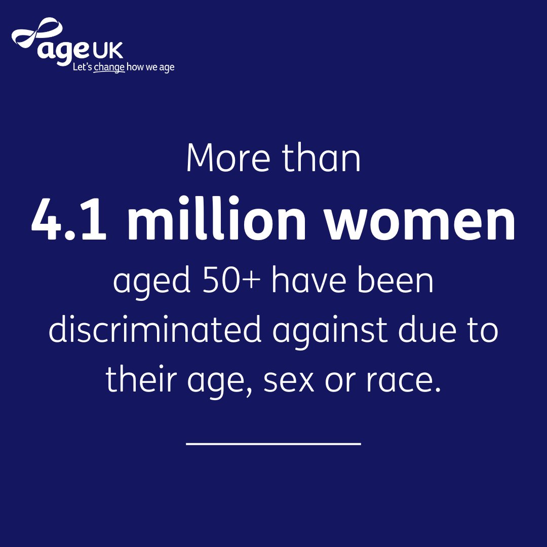 Our new report, “Older women in the UK" highlights the ongoing gender inequalities millions of older women face today, including new insights on issues surrounding ageism, loneliness and the digital world.

Read it here: bit.ly/3FuO6eO