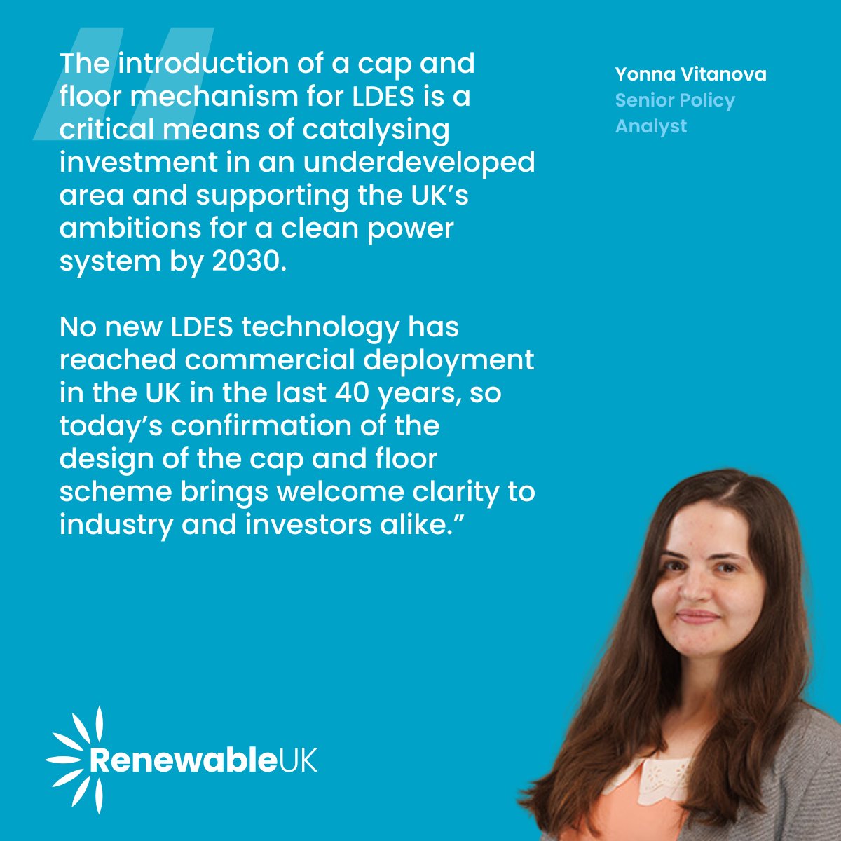 RenewableUK (@renewableuk) on Twitter photo ๐๐๐ง๐๐ฐ๐๐๐ฅ๐๐๐ ๐ฐ๐๐ฅ๐๐จ๐ฆ๐๐ฌ ๐ฆ๐๐๐ฌ๐ฎ๐ซ๐๐ฌ ๐ญ๐จ ๐ฎ๐ง๐ฅ๐จ๐๐ค ๐ข๐ง๐ฏ๐๐ฌ๐ญ๐ฆ๐๐ง๐ญ ๐ข๐ง ๐๐จ๐ง๐ ๐๐ฎ๐ซ๐๐ญ๐ข๐จ๐ง ๐๐ฅ๐๐๐ญ๐ซ๐ข๐๐ข๐ญ๐ฒ ๐๐ญ๐จ๐ซ๐๐ ๐ ๐ฉ๐ซ๐จ๐ฃ๐๐๐ญ๐ฌ - RenewableUK Media Release
RenewableUK's Senior Policy Analyst Yonna Vitanova comments on the ๐๐๐ง๐๐ฐ๐๐๐ฅ๐๐๐ ๐ฐ๐๐ฅ๐๐จ๐ฆ๐๐ฌ ๐ฆ๐๐๐ฌ๐ฎ๐ซ๐๐ฌ ๐ญ๐จ ๐ฎ๐ง๐ฅ๐จ๐๐ค ๐ข๐ง๐ฏ๐๐ฌ๐ญ๐ฆ๐๐ง๐ญ ๐ข๐ง ๐๐จ๐ง๐ ๐๐ฎ๐ซ๐๐ญ๐ข๐จ๐ง ๐๐ฅ๐๐๐ญ๐ซ๐ข๐๐ข๐ญ๐ฒ ๐๐ญ๐จ๐ซ๐๐ ๐ ๐ฉ๐ซ๐จ๐ฃ๐๐๐ญ๐ฌ - RenewableUK Media Release
RenewableUK's Senior Policy Analyst Yonna Vitanova comments on the
