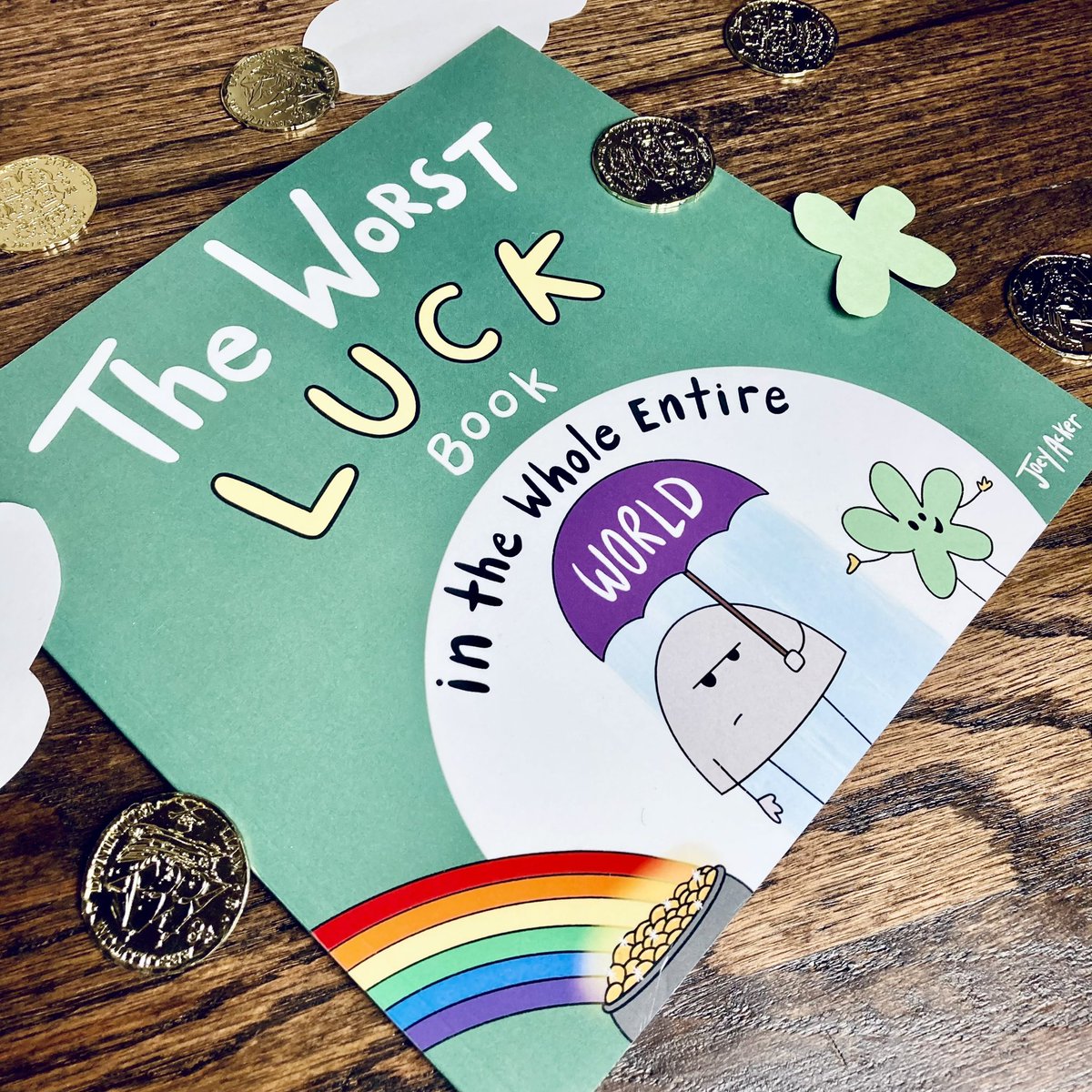 ackersbooks's tweet image. 🍀 Feeling lucky? Not if you're reading The Worst Luck Book in the Whole Entire World! 🍀

Celebrate St. Patrick’s Day with a twist of misfortune that's pure fun! In this hilariously unpredictable book—perfect for reluctant readers age 4-8!