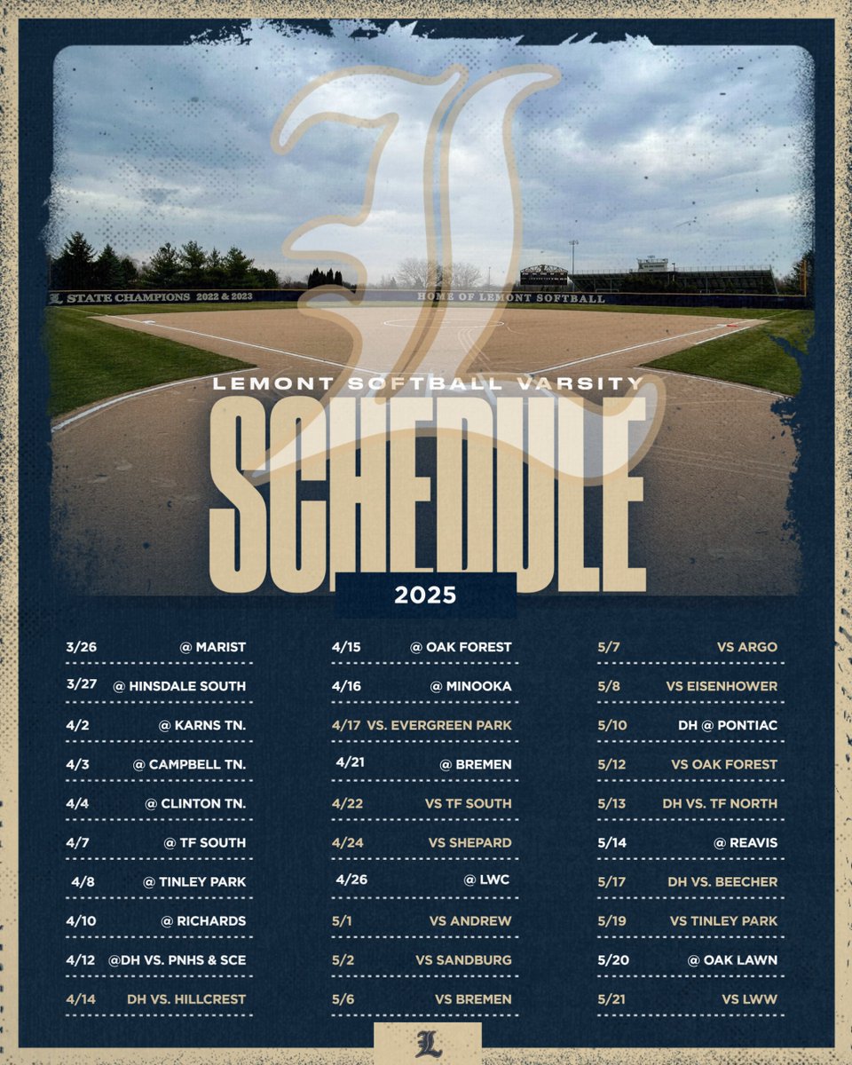 15 more days until the season opener! #WeAreLemont <a href="/LHS210Athletics/">Lemont Athletics</a>