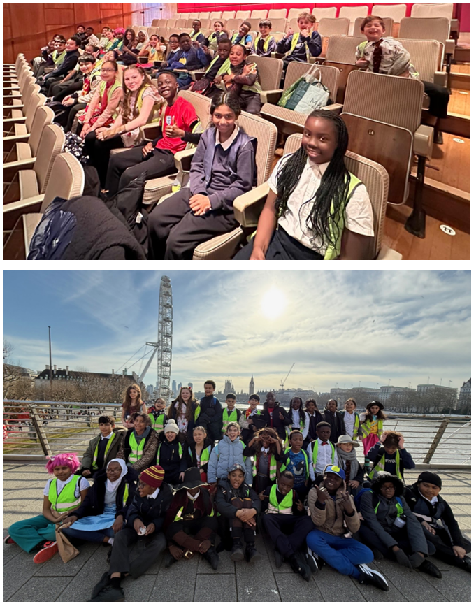 Year 5 had the incredible opportunity to visit the Royal Festival Hall to watch the Philharmonia Orchestra perform. The highlight of the day was singing along using British Sign Language to a beautiful song, making the experience even more special and inclusive!