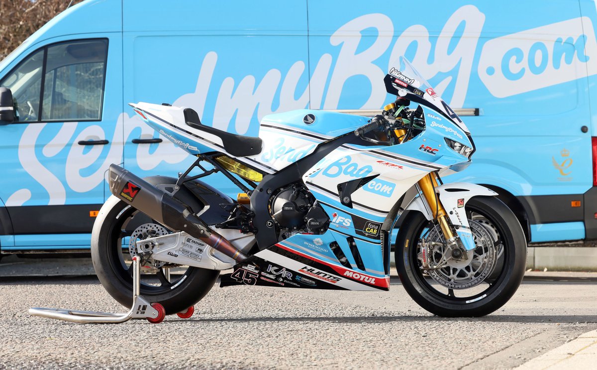 LIVERY UNVEIL: The covers come off the all-new SendMyBag Racing by IWR Honda

Swann is set for his <a href="/bennetts_bike/">Bennetts</a> BSB debut this season as <a href="/SimonReid_15/">Simon Reid</a> takes on the Superstock class

53 days to wait until the <a href="/Oulton_Park/">Oulton Park</a> season opener

📰 bit.ly/41VhqUB