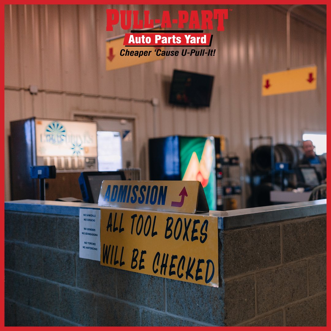 Pull_a_PartOKC's tweet image. If you need it, I bet we have it. Bring your tools and come to our salvage lot and find the part you’re looking for! Give us a call to find out all the ways we can help you at (405) 235-3400! #pullapart