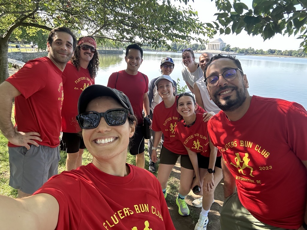 🏃‍♀️🏃‍♂️ Did you know there's a GME running club? 🏃‍♀️🏃‍♂️

You can spot the “flutter runners” (as they’ve dubbed themselves) on the trails around D.C. on the weekends, usually decked out in their custom red t-shirts.

Read more --&gt; medstargme.net/flutter-runner…

#medstarhealthgme